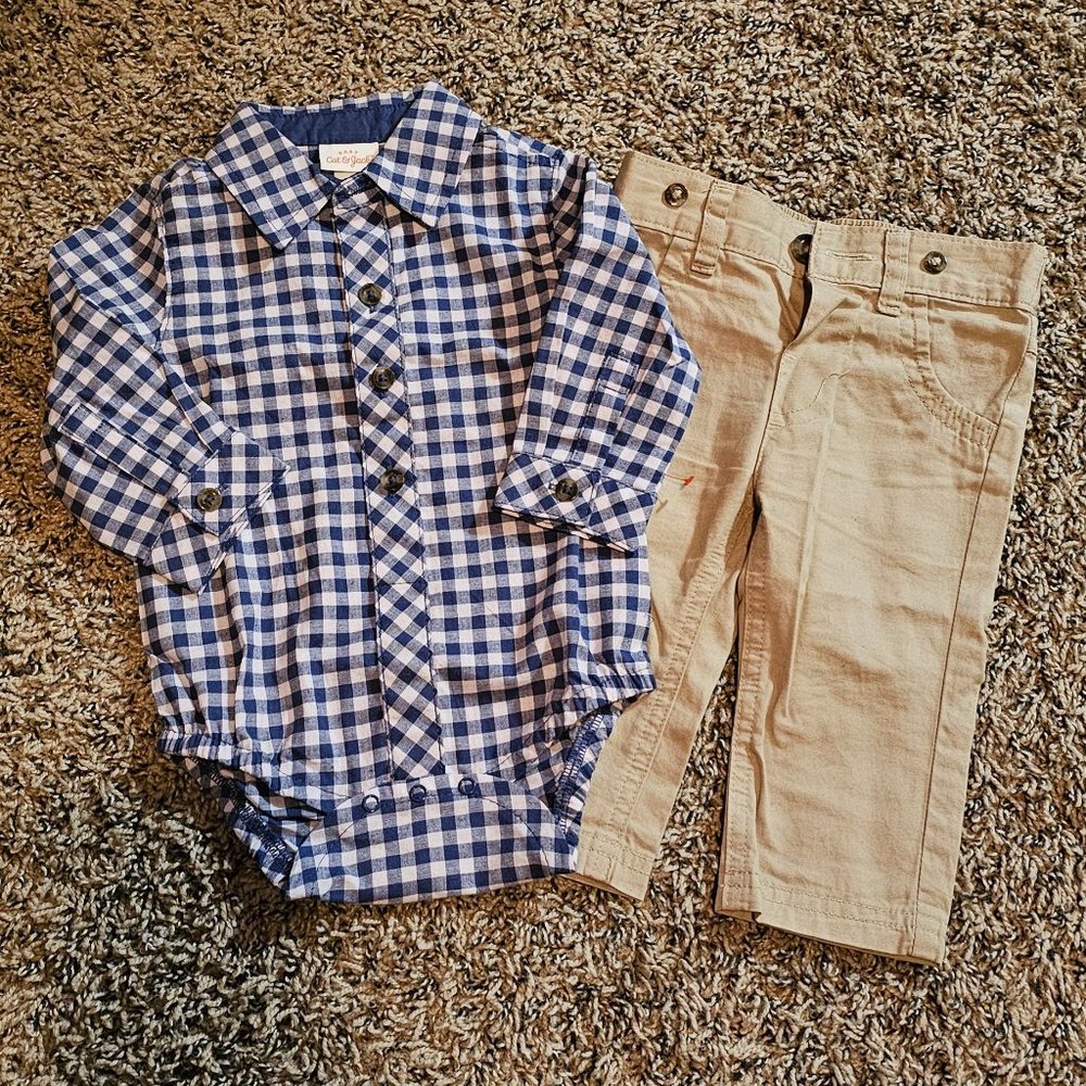 Cute Boy Outfit from Cat & Jack